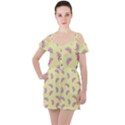 Watermelon Wallpapers  Creative Illustration And Patterns Ruffle Cut Out Chiffon Playsuit View1