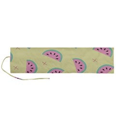 Watermelon Wallpapers  Creative Illustration And Patterns Roll Up Canvas Pencil Holder (l) by Ket1n9