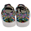 Abstract-vibrant-colour-cityscape Women s Classic Low Top Sneakers View4