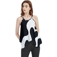 Cow Pattern Flowy Camisole Tank Top by Ket1n9