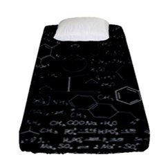 Medical Biology Detail Medicine Psychedelic Science Abstract Abstraction Chemistry Genetics Pattern Fitted Sheet (single Size) by Grandong