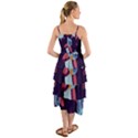Owl-pattern-background Layered Bottom Dress View2