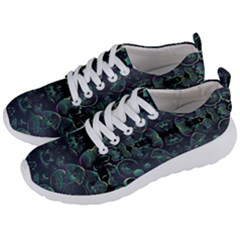 Background Pattern Mushrooms Men s Lightweight Sports Shoes by Ravend