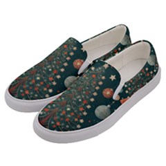 Tree Christmas Men s Canvas Slip Ons by Vaneshop