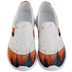 Moon Night Nature Dream Sky Men s Lightweight Slip Ons by Vaneshop