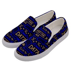 Art Pattern Design Background Graphic Men s Canvas Slip Ons by Vaneshop