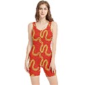 Background Ornamental Pattern Abstract Seamless Women s Wrestling Singlet View1