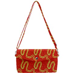 Background Ornamental Pattern Abstract Seamless Removable Strap Clutch Bag by Vaneshop