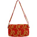 Background Ornamental Pattern Abstract Seamless Removable Strap Clutch Bag View2