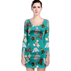 Plush Toys Stuffed Toys Stuffed Animals Long Sleeve Bodycon Dress by Vaneshop