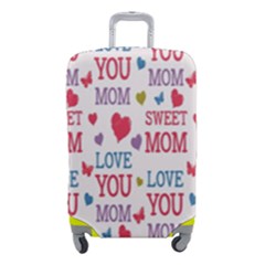Love Mom Happy Mothers Day I Love Mom Graphic Luggage Cover (small) by Vaneshop