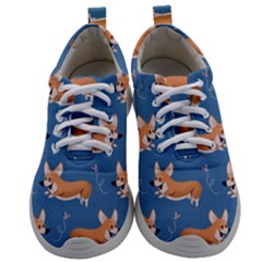 Corgi Patterns Mens Athletic Shoes by Amaryn4rt