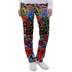 Vector Art Pattern - Women s Casual Pants by Amaryn4rt