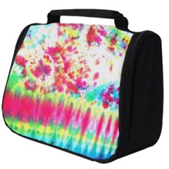 Pattern Decorated Schoolbus Tie Dye Full Print Travel Pouch (big) by Amaryn4rt