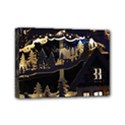 Christmas-advent-candle-arches Mini Canvas 7  x 5  (Stretched) View1