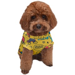 Colorful-funny-christmas-pattern Cool Ho Ho Ho Lol Dog T-shirt by Amaryn4rt