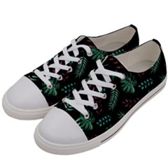 Seamless Bakery Vector Pattern Women s Low Top Canvas Sneakers by Amaryn4rt