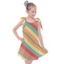 Pattern Design Abstract Pastels Kids  Tie Up Tunic Dress View1