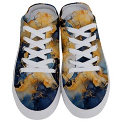 Abstract Marble Design Background Half Slippers by Pakjumat
