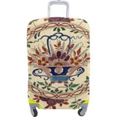Vintage Antique Plate China Luggage Cover (large) by Pakjumat