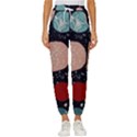 Space Galaxy Pattern Women s Cropped Drawstring Pants View1