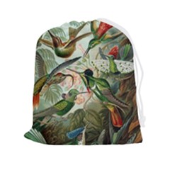 Humming Birds Trochilidae Drawstring Pouch (2xl) by Pakjumat