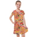 Fantasy Psychedelic Surrealism Trippy Kids  Cross Web Dress View1