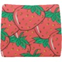 Texture Sweet Strawberry Dessert Food Summer Pattern Seat Cushion View1
