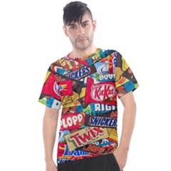 Pop Art Food Cute Patterns Men s Sport Top by Sarkoni