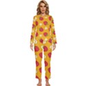 Strawberry Womens  Long Sleeve Lightweight Pajamas Set View1