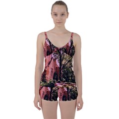 Hot Day In  Dallas-6 Tie Front Two Piece Tankini by bestdesignintheworld