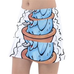 Elephant Bad Shower Classic Tennis Skirt by Amaryn4rt