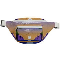 Vector Graphic Clipart Mountains Fanny Pack by Sarkoni