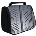 Mature Black Auto Altreifen Rubber Pattern Texture Car Full Print Travel Pouch (Big) View2