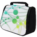 Network Connection Structure Knot Full Print Travel Pouch (Big) View1