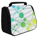 Network Connection Structure Knot Full Print Travel Pouch (Big) View2