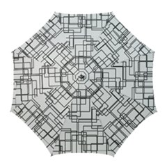 Structure Pattern Network Golf Umbrellas by Amaryn4rt
