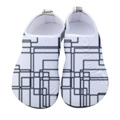 Structure Pattern Network Men s Sock-style Water Shoes by Amaryn4rt