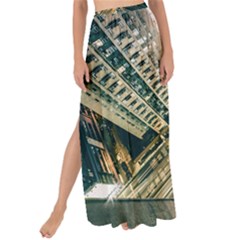 Architecture Buildings City Maxi Chiffon Tie-up Sarong by Amaryn4rt