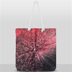 Abstract Background Wallpaper Full Print Rope Handle Tote (large) by Bajindul