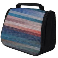 Background Horizontal Lines Full Print Travel Pouch (big) by Amaryn4rt