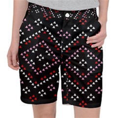 Pattern Abstract Design Art Women s Pocket Shorts by Ravend