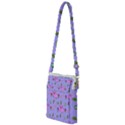 Flower Pink Pig Piggy Seamless Multi Function Travel Bag View1
