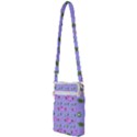 Flower Pink Pig Piggy Seamless Multi Function Travel Bag View2