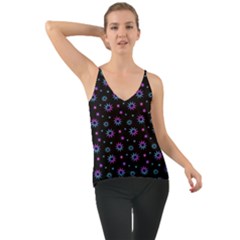 Stars Pattern Art Design Chiffon Cami by Ravend