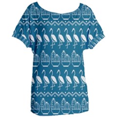 Pattern Background Art Wallpaper Women s Oversized T-shirt by Ravend