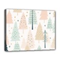 Trees Christmas Canvas 14  x 11  (Stretched) View1