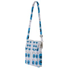 Eyes Comic Cartoon Fun Funny Toon Multi Function Travel Bag by Ndabl3x