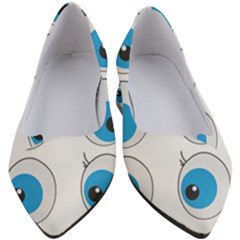 Eyes Comic Cartoon Fun Funny Toon Women s Block Heels  by Ndabl3x