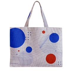 Computer Network Technology Digital Zipper Mini Tote Bag by Grandong